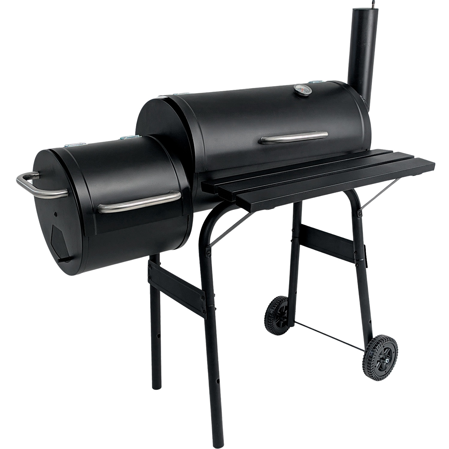 Asador Ahumador Portatil Jardimex color Negro