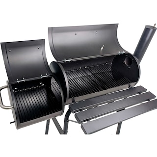 Foto 2 | Asador Ahumador Portatil Jardimex color Negro