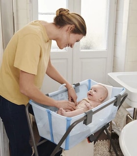 Foto 4 | Paquete De Bañera Stokke Flexi Bath Mas Stand - Ocean Blue