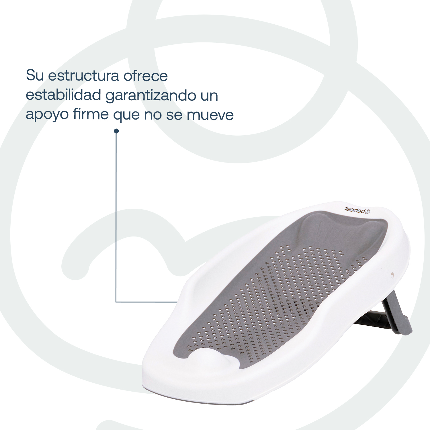 Foto 5 pulgar | Soporte De Baño Bebesit Bebé Diseño Ergonómico