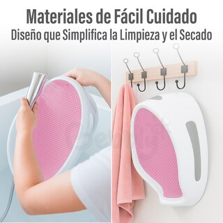 Foto 5 | Bebbly Soporte Para Bañera De Bebé Antideslizante Con Base Ergonómica Reclinada Para Recién Nacido Ideal Para Baño