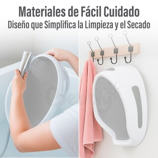 Foto 6 | Bebbly Soporte Para Bañera De Bebé Antideslizante Con Base Ergonómica Reclinada Para Recién Nacido Ideal Para Baño