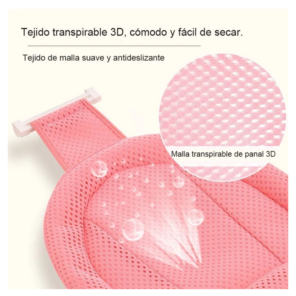 Foto 4 pulgar | Soporte Tina Bebe Bañera Belug  Azul Blanco