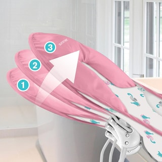 Foto 3 | Hamaca Para Baño Rosa Ingenuity 16950