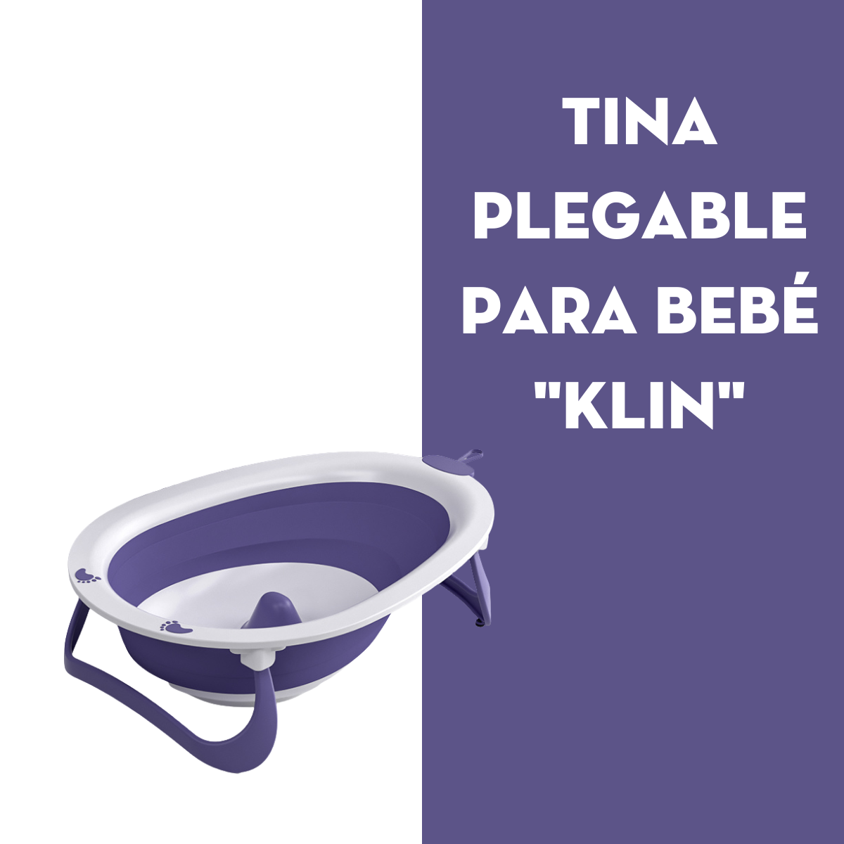 Foto 2 | Tina Plegable Mima2 206mo color Morado para Bebé