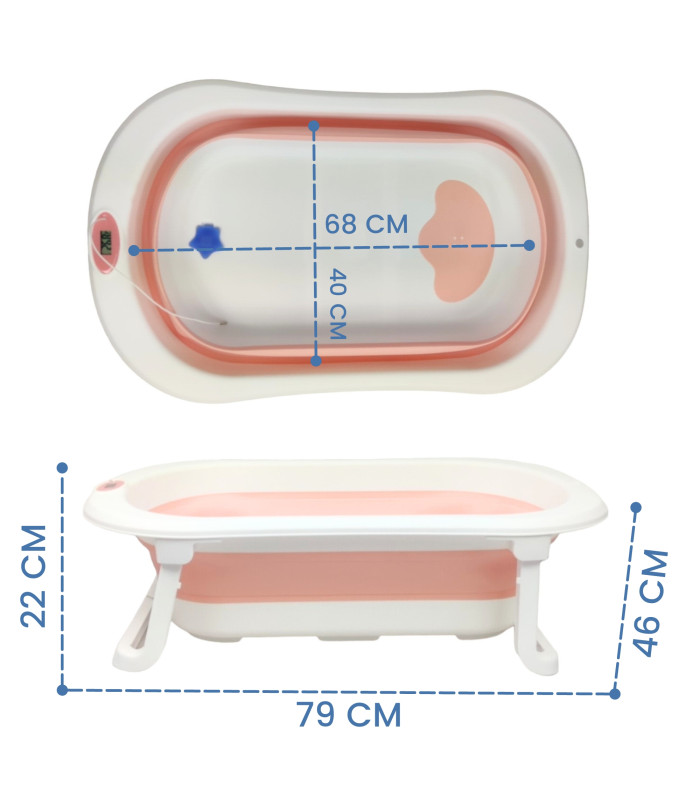 Foto 4 | Bañera Genérica Plegable para Bebé