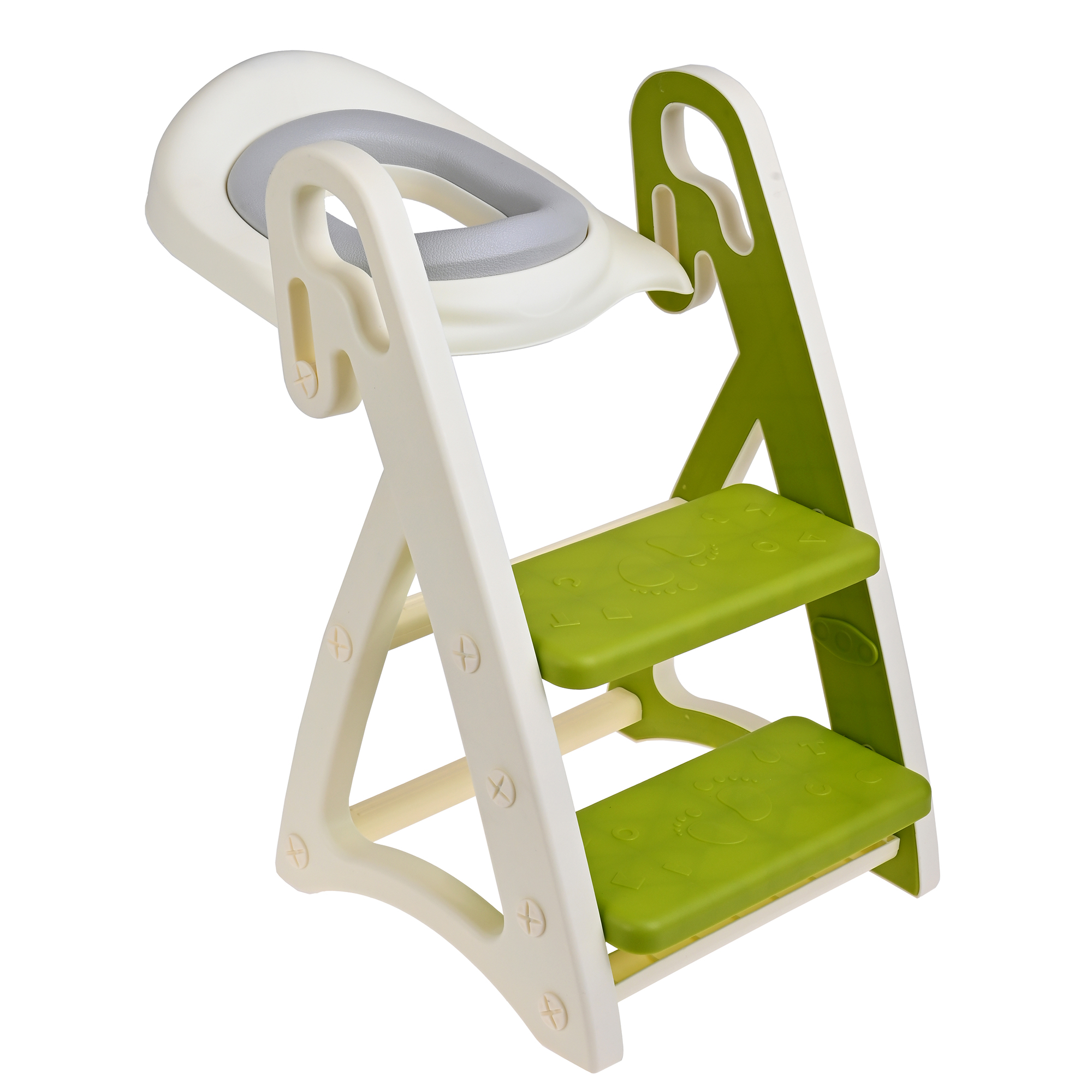 Foto 2 pulgar | Asiento Entrenador de Baño EKE Life Home para Niños con Escalera y Agarradera Verde