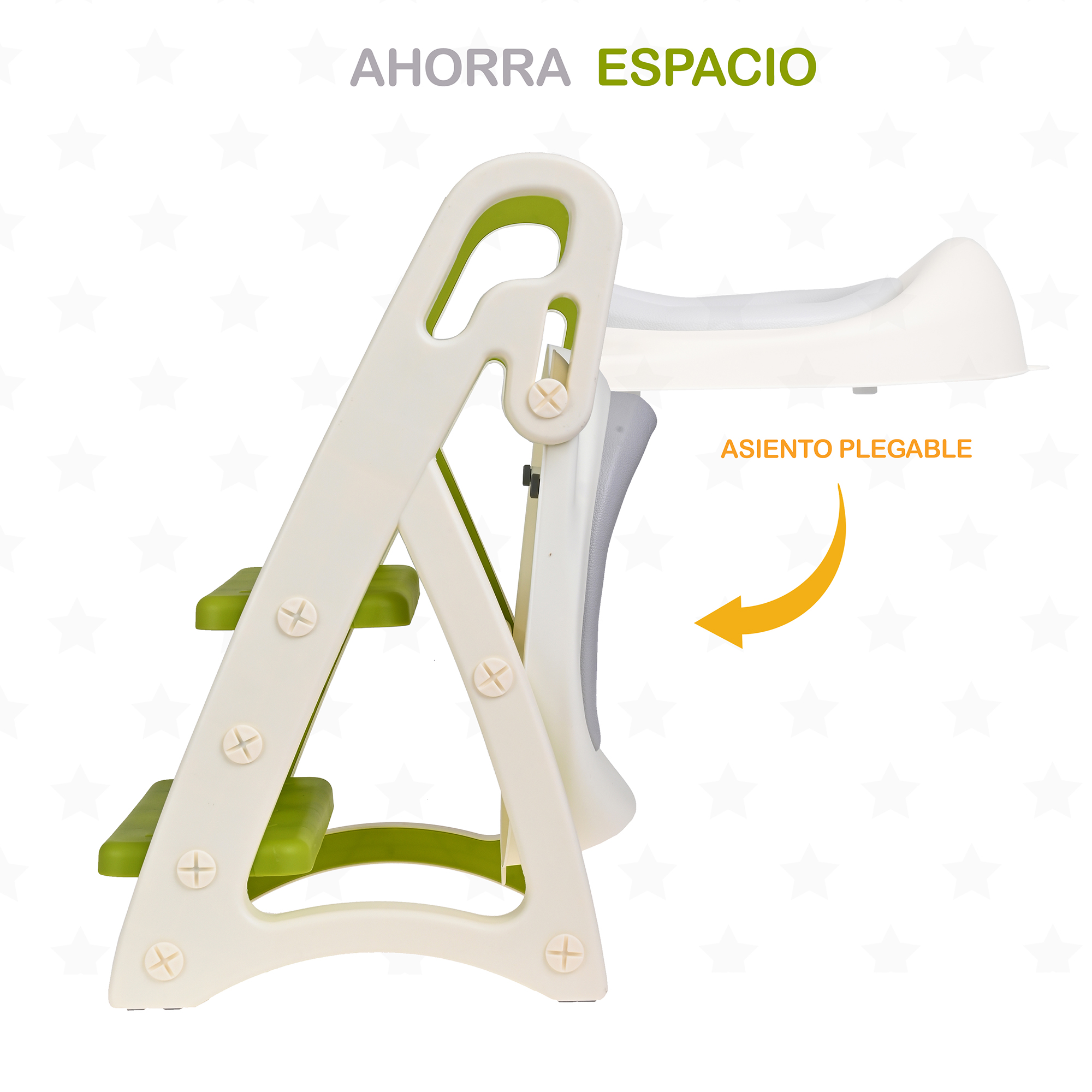 Foto 7 pulgar | Asiento Entrenador de Baño EKE Life Home para Niños con Escalera y Agarradera Verde