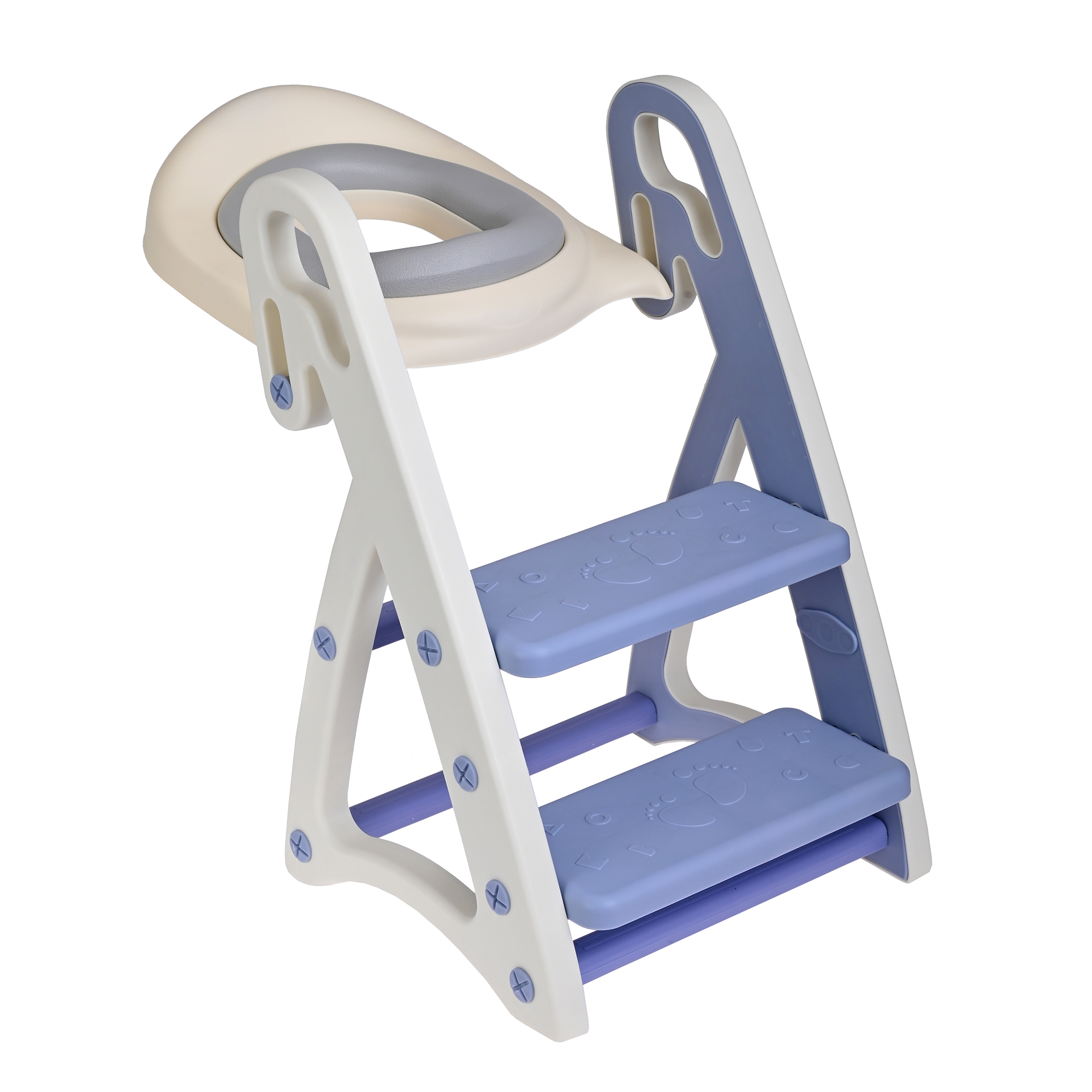 Foto 1 | Asiento Entrenador de Baño EKE Life Home para Niños con Escalera y Agarradera Azul