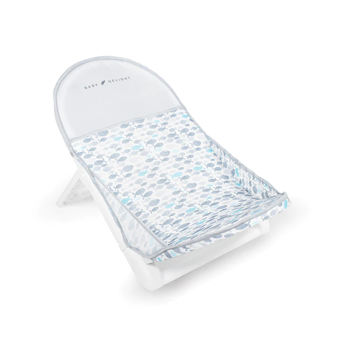 Bañera Malla Baby Delight Cushy Nest Cirro Grey Fish