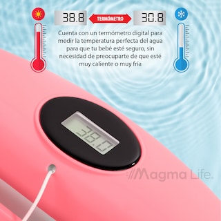Foto 2 | Bañera para Bebé Magma Life on Sensor de Temperatura y Cojín Antideslizante