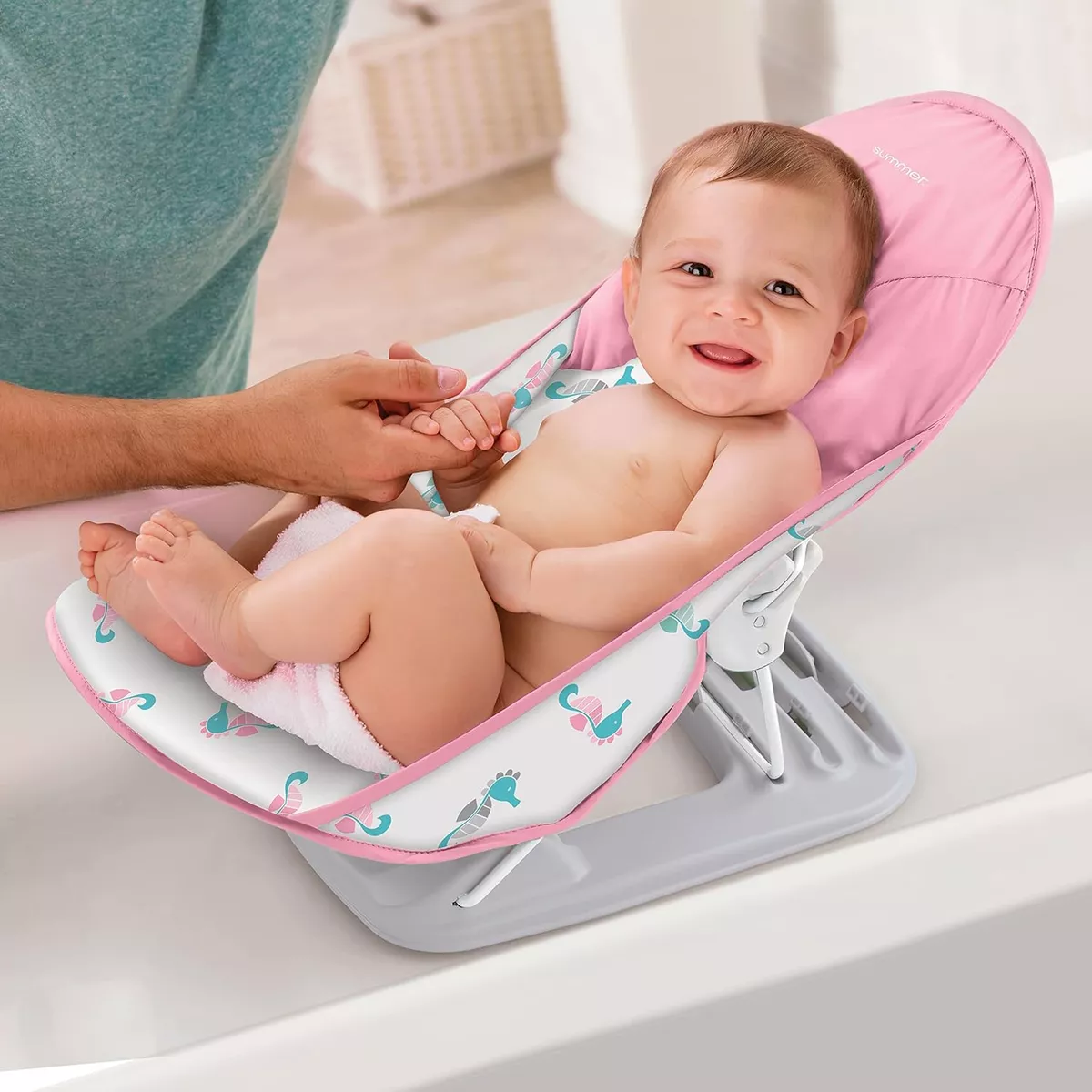 Foto 6 pulgar | Hamaca Para Bañera Summer Deluxe Baby Bather Reclinable