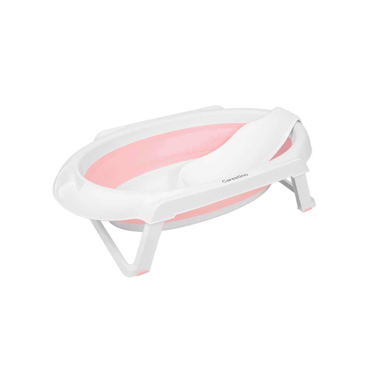 Bañera Plegable con Soporte Carestino Rosa