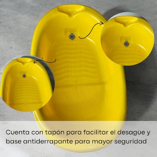 Foto 8 | Bañera Promeyco Amarilla con Base