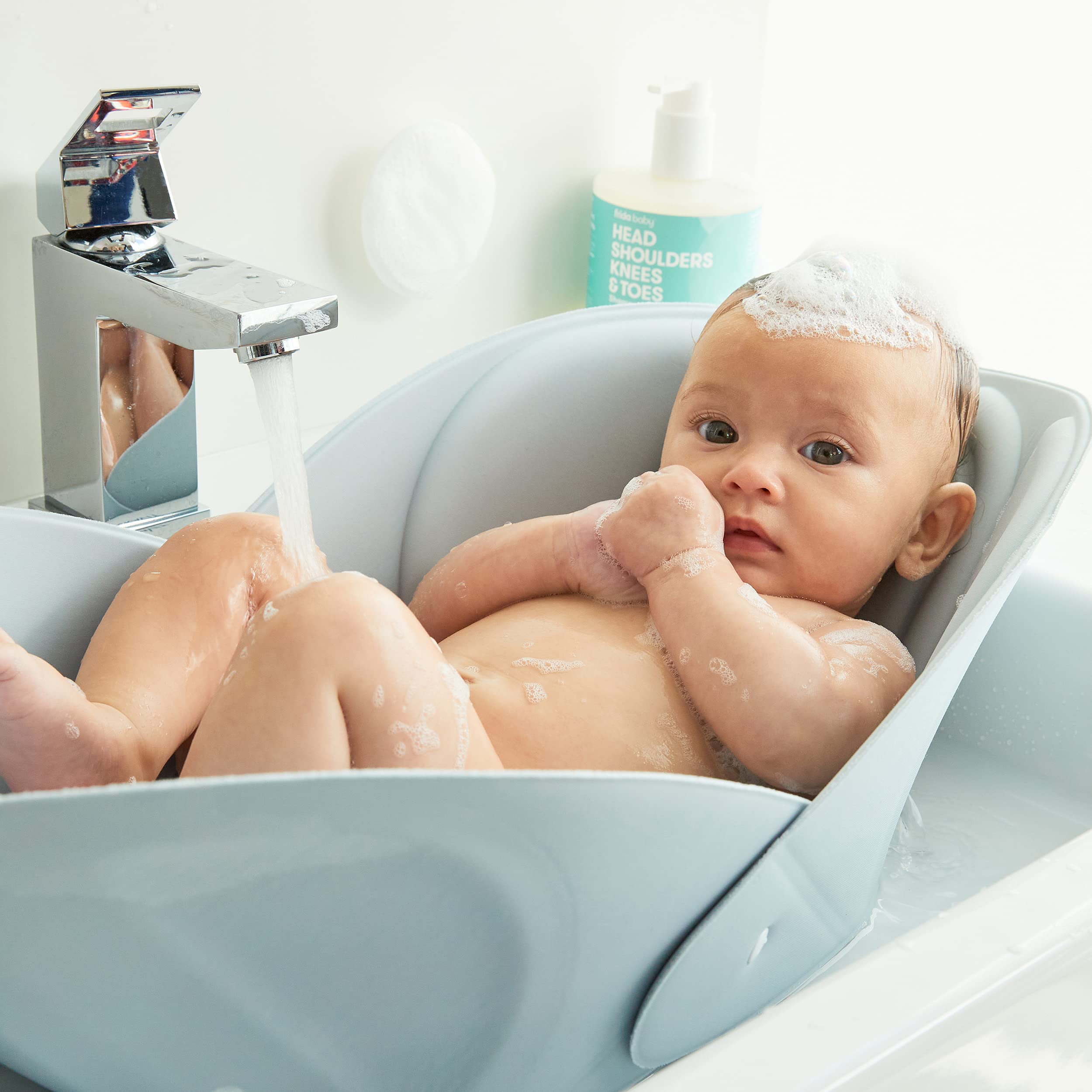 Foto 4 pulgar | Asiento De Baño Para Bebé Frida Baby Soft Sink Bather Con Cojín De Baño - Venta Internacional.
