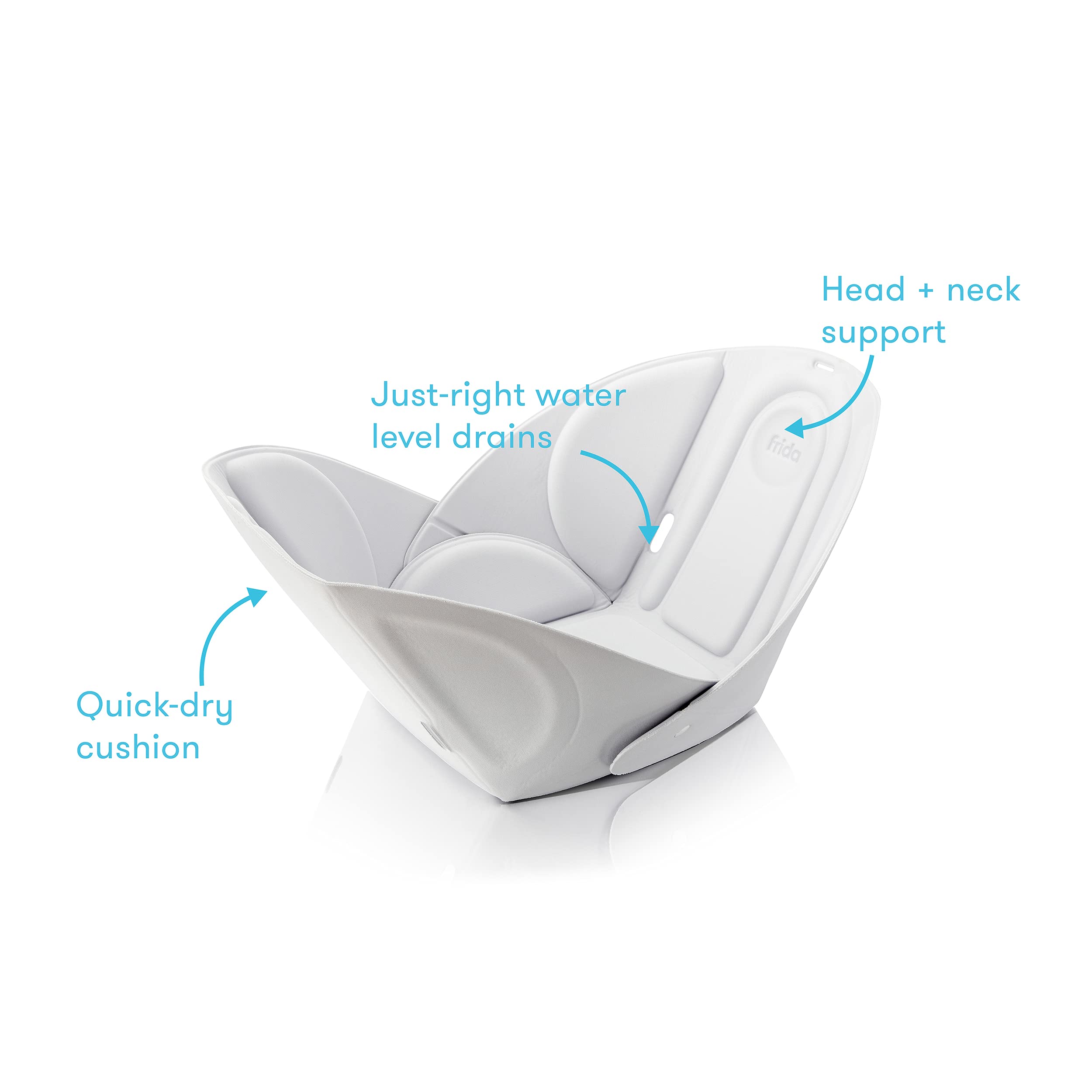 Foto 6 pulgar | Asiento De Baño Para Bebé Frida Baby Soft Sink Bather Con Cojín De Baño - Venta Internacional.