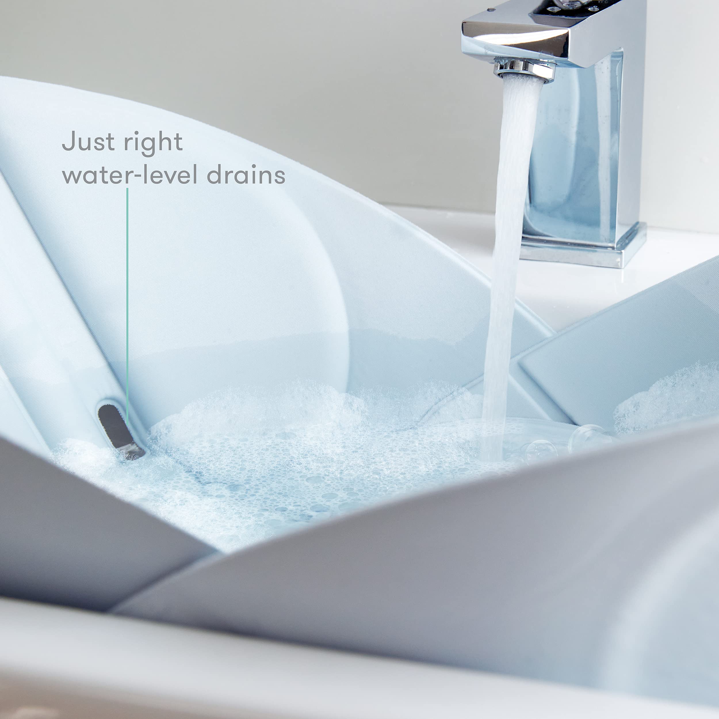 Foto 7 pulgar | Asiento De Baño Para Bebé Frida Baby Soft Sink Bather Con Cojín De Baño - Venta Internacional.