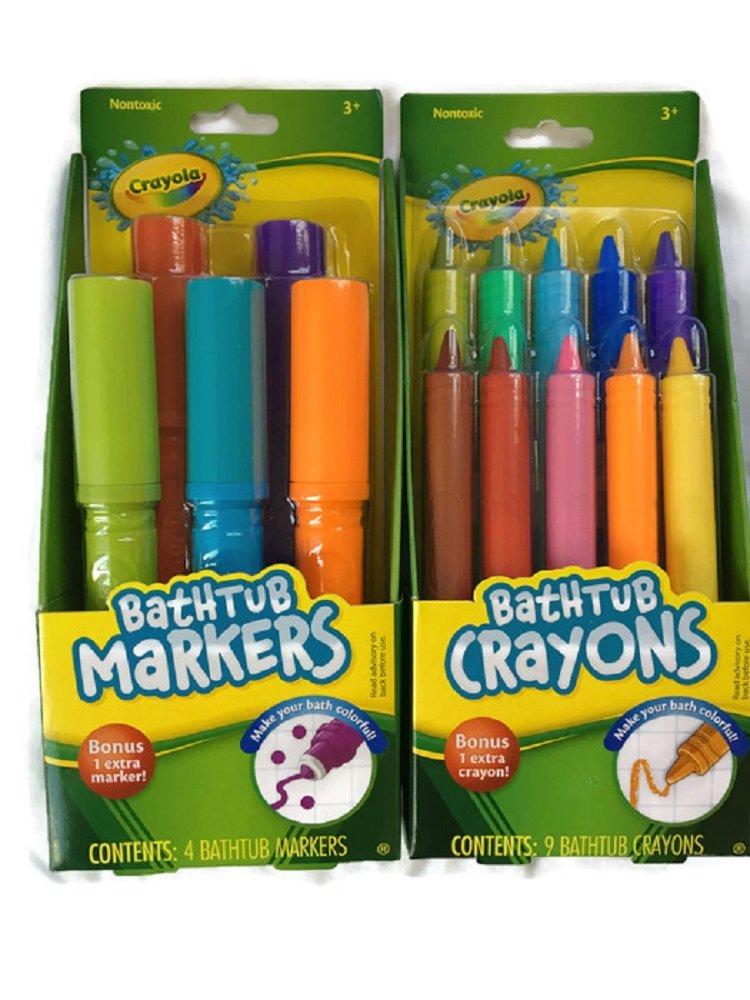 Foto 2 pulgar | Set De Regalo Crayola Para Más De 3 Años, Crayones Y Marcadores Para Bañera - Venta Internacional.