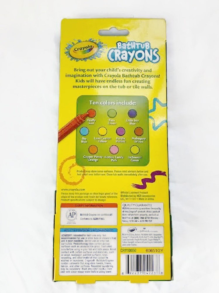 Foto 5 pulgar | Set De Regalo Crayola Para Más De 3 Años, Crayones Y Marcadores Para Bañera - Venta Internacional.