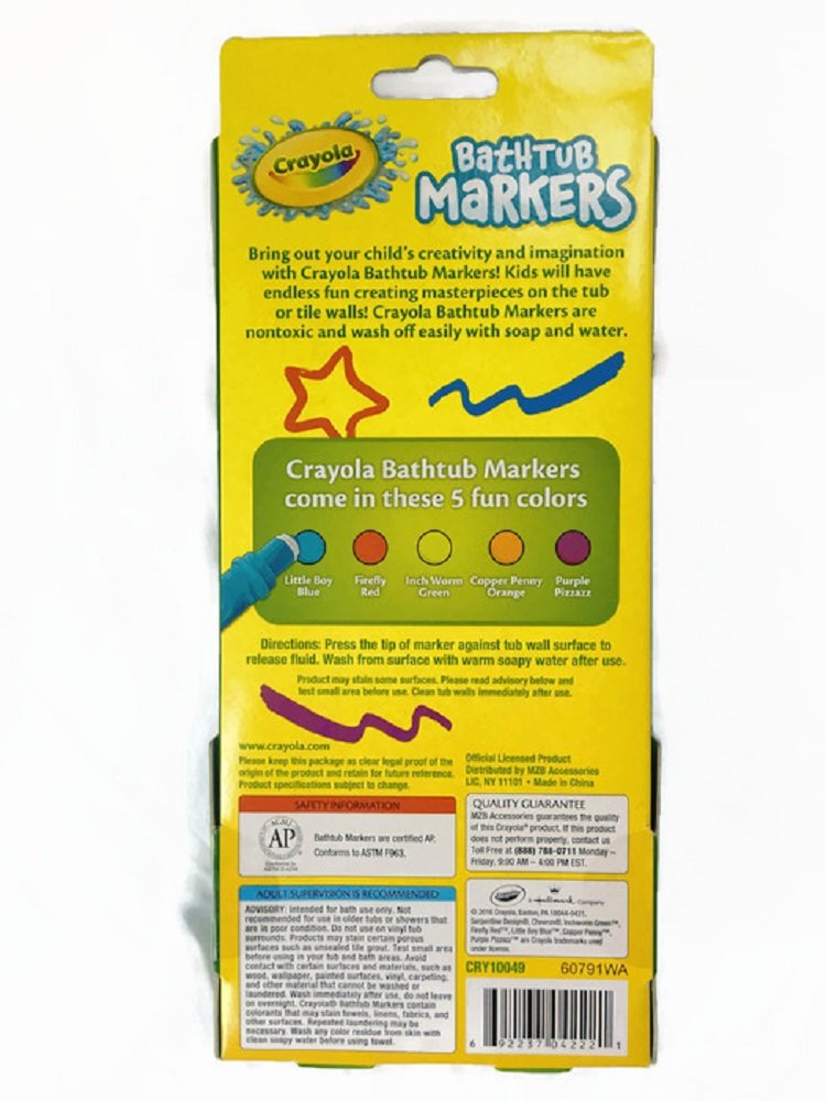Foto 6 pulgar | Set De Regalo Crayola Para Más De 3 Años, Crayones Y Marcadores Para Bañera - Venta Internacional.