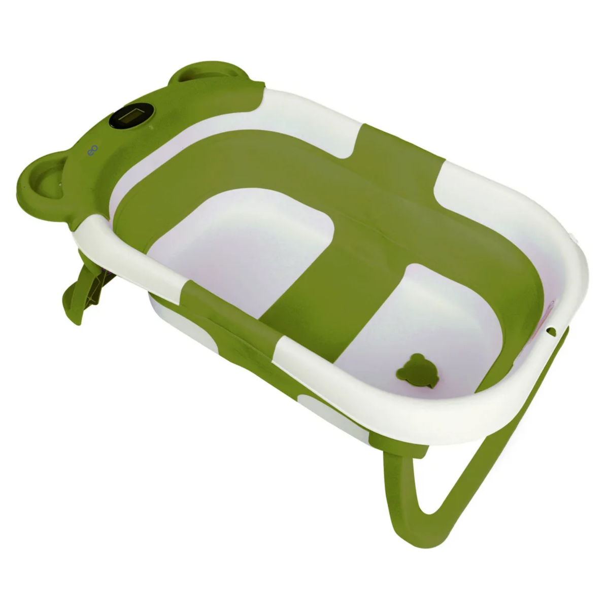 Bañera Plegable Verde para Bebés