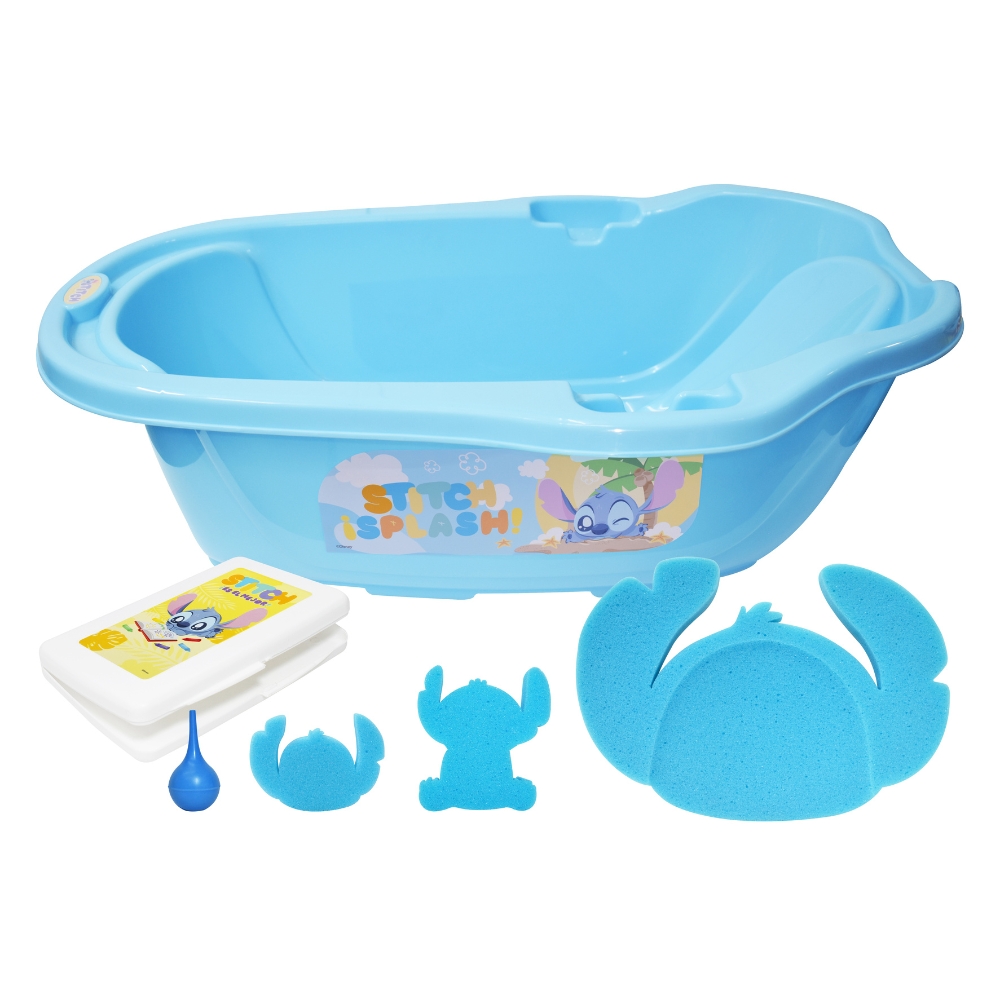 Foto 5 | Infanti Bañera Con Accesorios Stich Disney