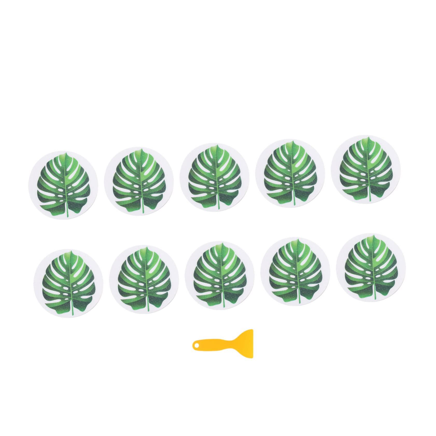 Set De Calcomanías Antideslizantes Para Bañera Feltechelectr Con Diseño De Hojas - Venta Internacional.