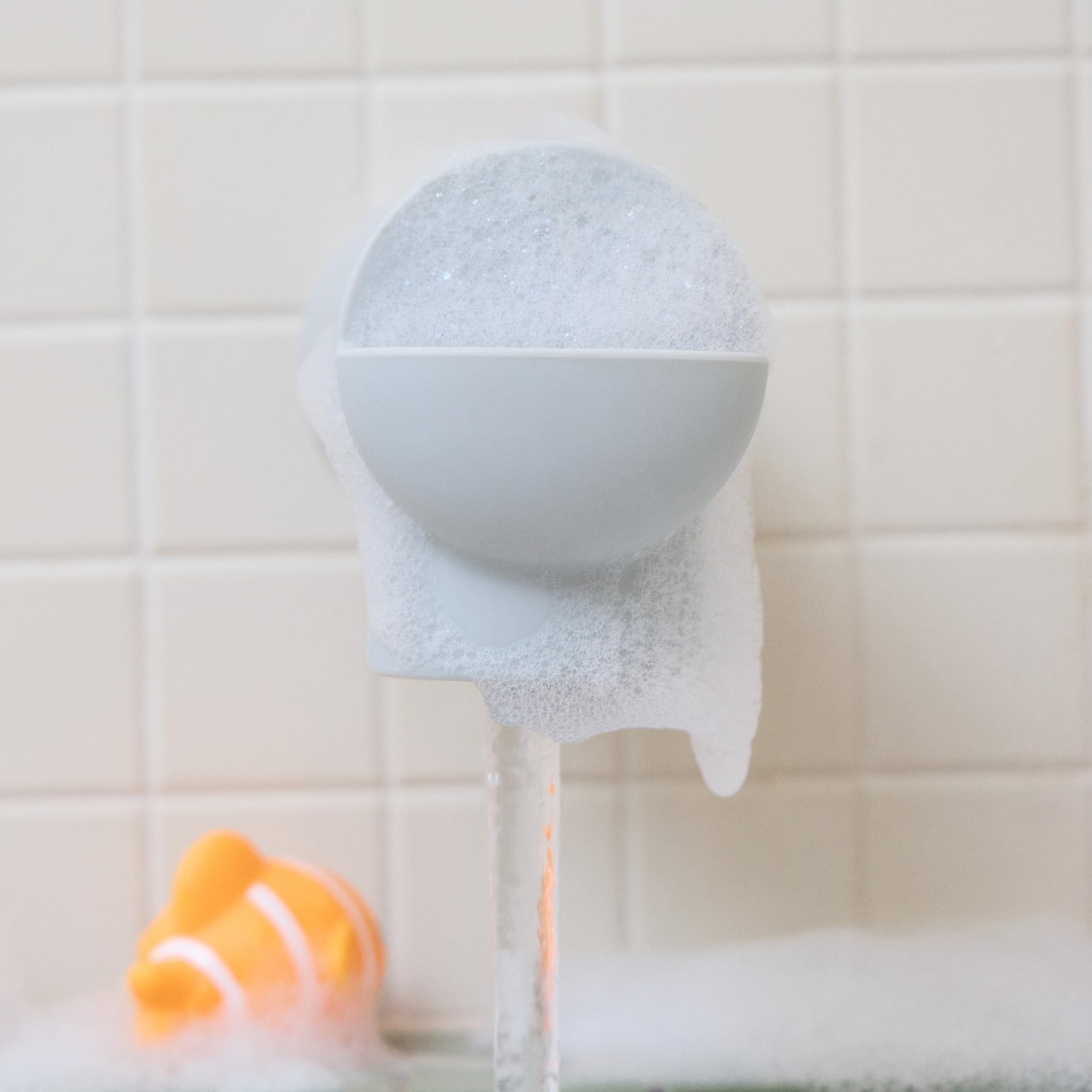 Foto 5 pulgar | Protector De Caño De Bañera Munchkin Soft Spot De Silicona Con Dispensador - Venta Internacional.
