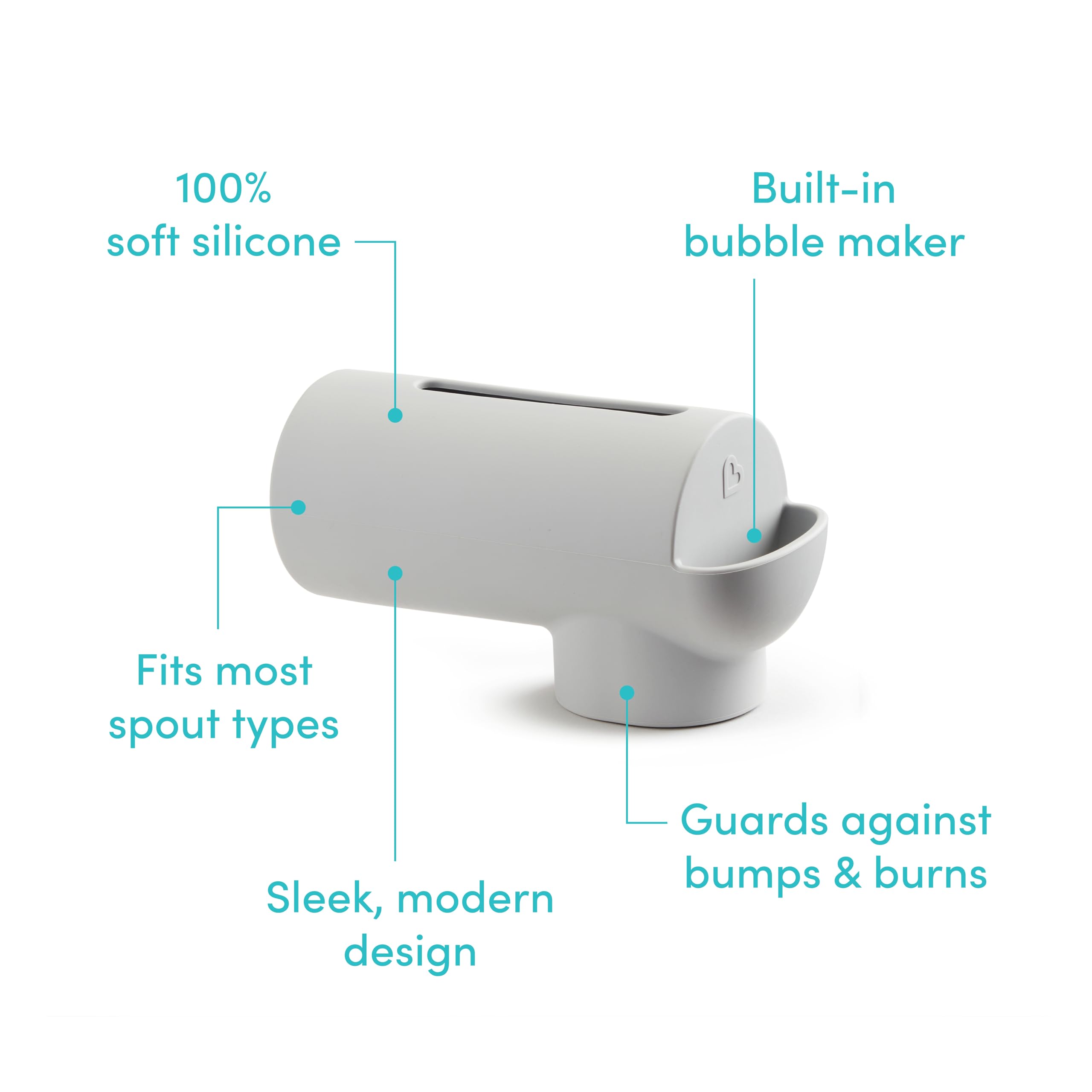 Foto 7 pulgar | Protector De Caño De Bañera Munchkin Soft Spot De Silicona Con Dispensador - Venta Internacional.