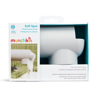 Foto 7 | Protector De Caño De Bañera Munchkin Soft Spot De Silicona Con Dispensador - Venta Internacional.