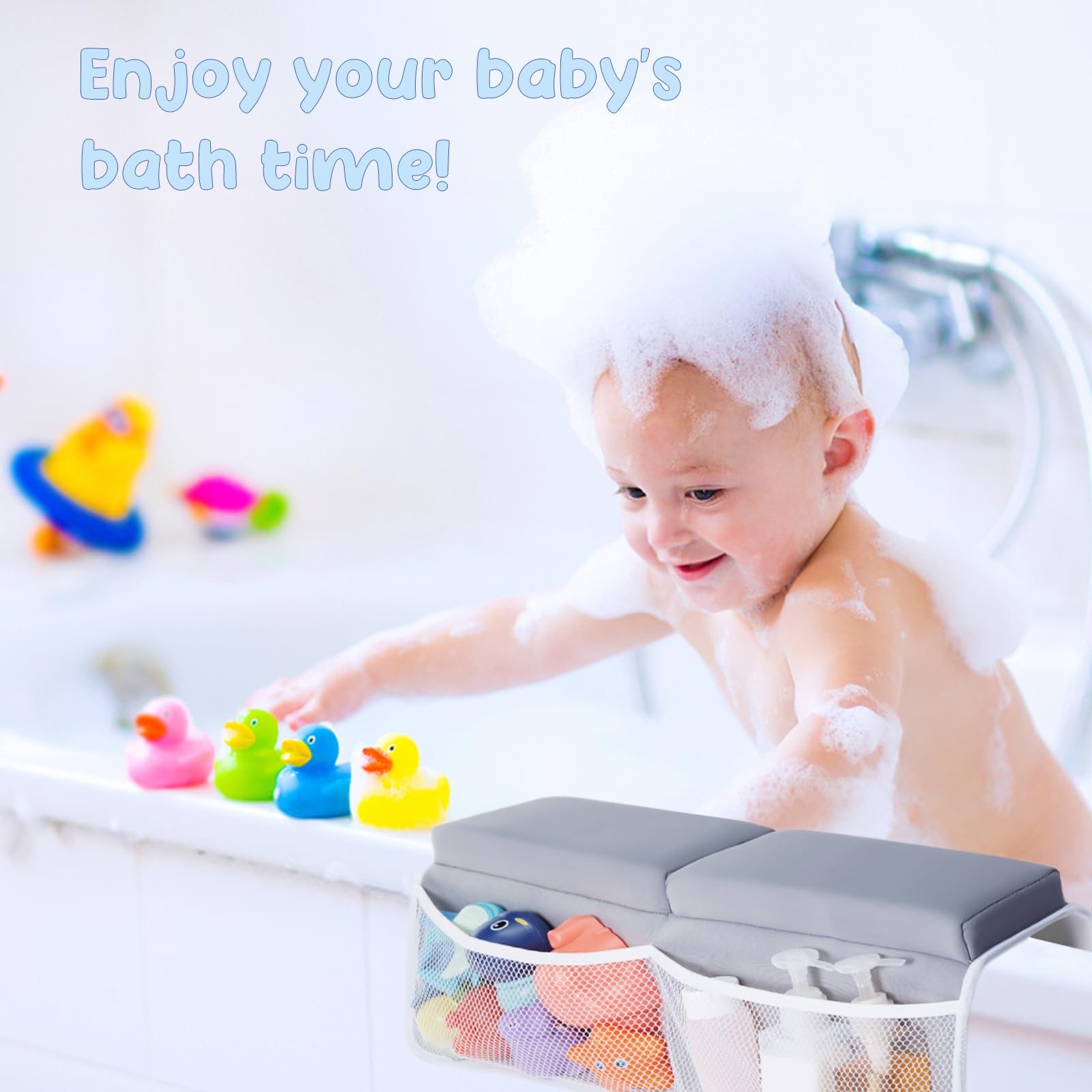 Foto 7 pulgar | Juego De Rodilleras Y Coderas Para Baño  Cómodo  3 8 Cm - Venta Internacional.