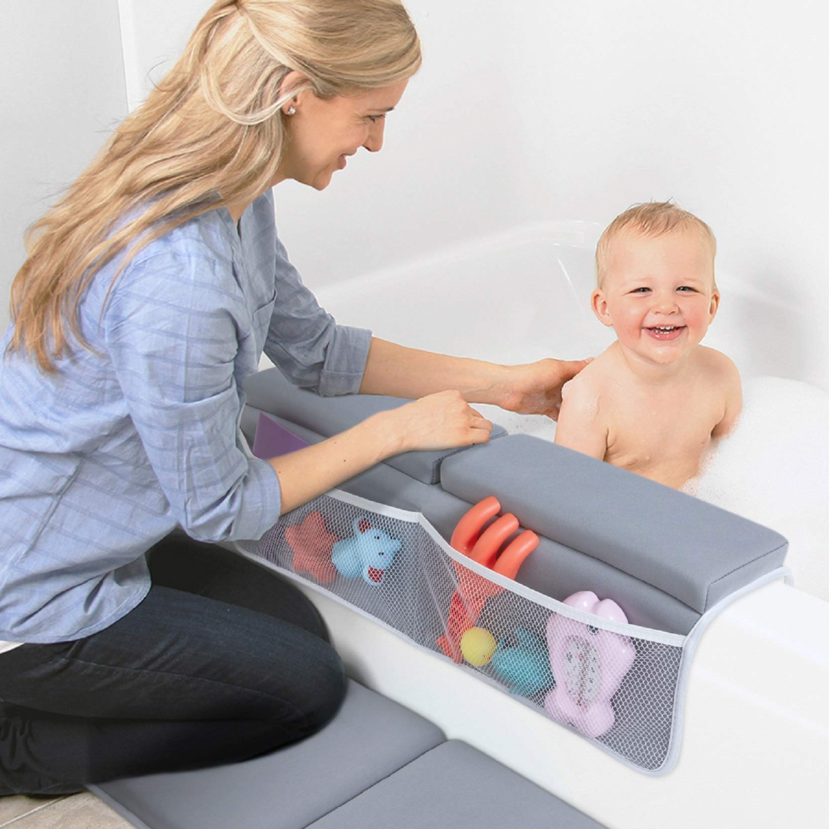 Foto 8 pulgar | Juego De Rodilleras Y Coderas Para Baño  Cómodo  3 8 Cm - Venta Internacional.