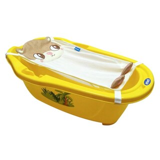 Foto 1 | Bañera Para Bebe De Nutria Color Amarillo Infanti