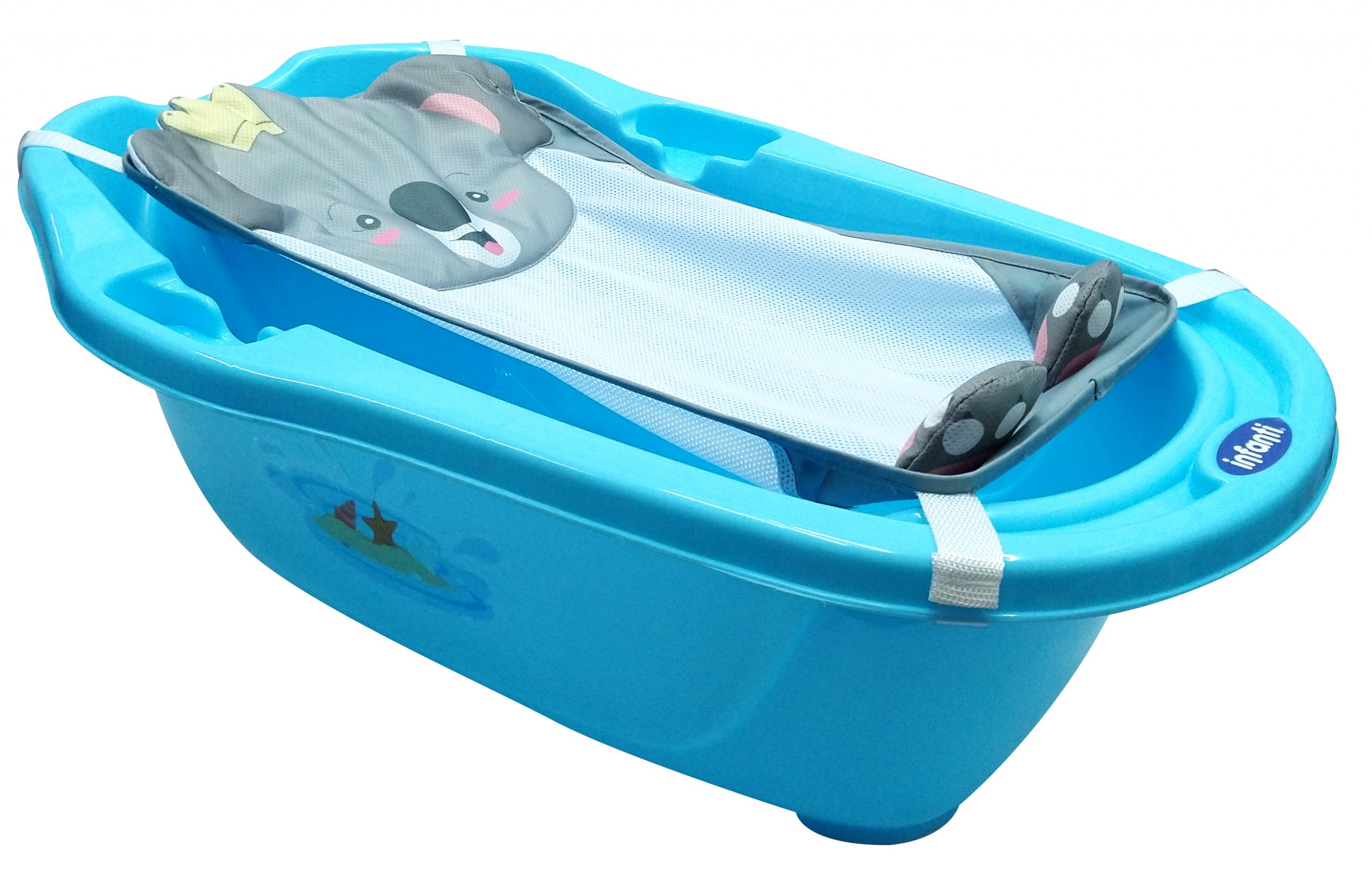 Foto 2 pulgar | Bañera Para Bebe De Koala Color Azul Infanti