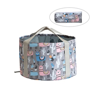 Foto 1 | Bolsa De Baño Plegable Para Remojar Los Pies Genérica Para Niños Color Gris - Venta Internacional.