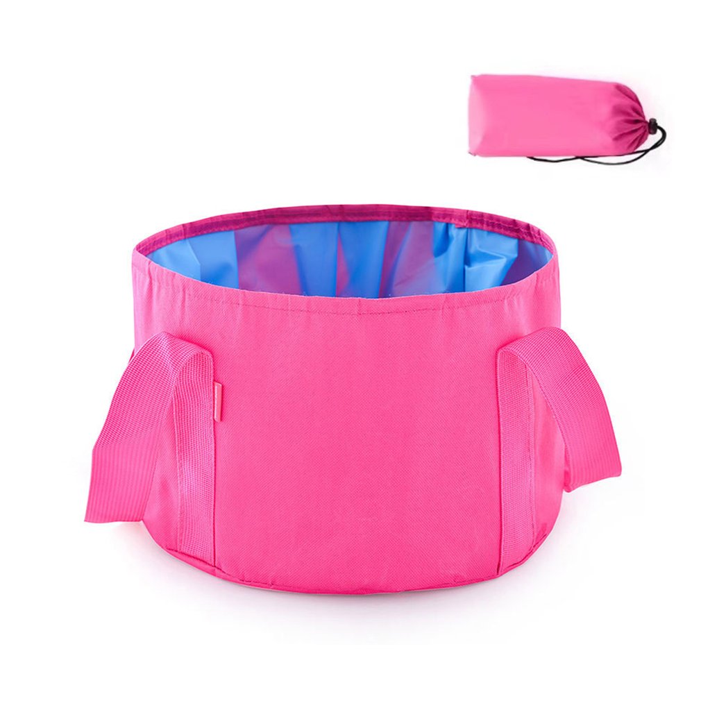 Bolsa De Baño Plegable Para Remojar Los Pies  Portátil  Para Niños  Rosa Roja - Venta Internacional.