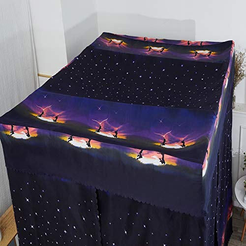 Foto 3 pulgar | Cortina De Cama Con Dosel Mengersi Galaxy Star Para Cama De Matrimonio - Venta Internacional.