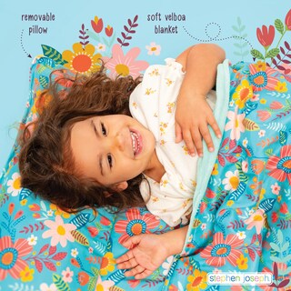 Foto 2 | Alfombrilla Para Dormir Con Estampado Completo De Stephen Joseph, Con Manta Y Almohada - Venta Internacional.