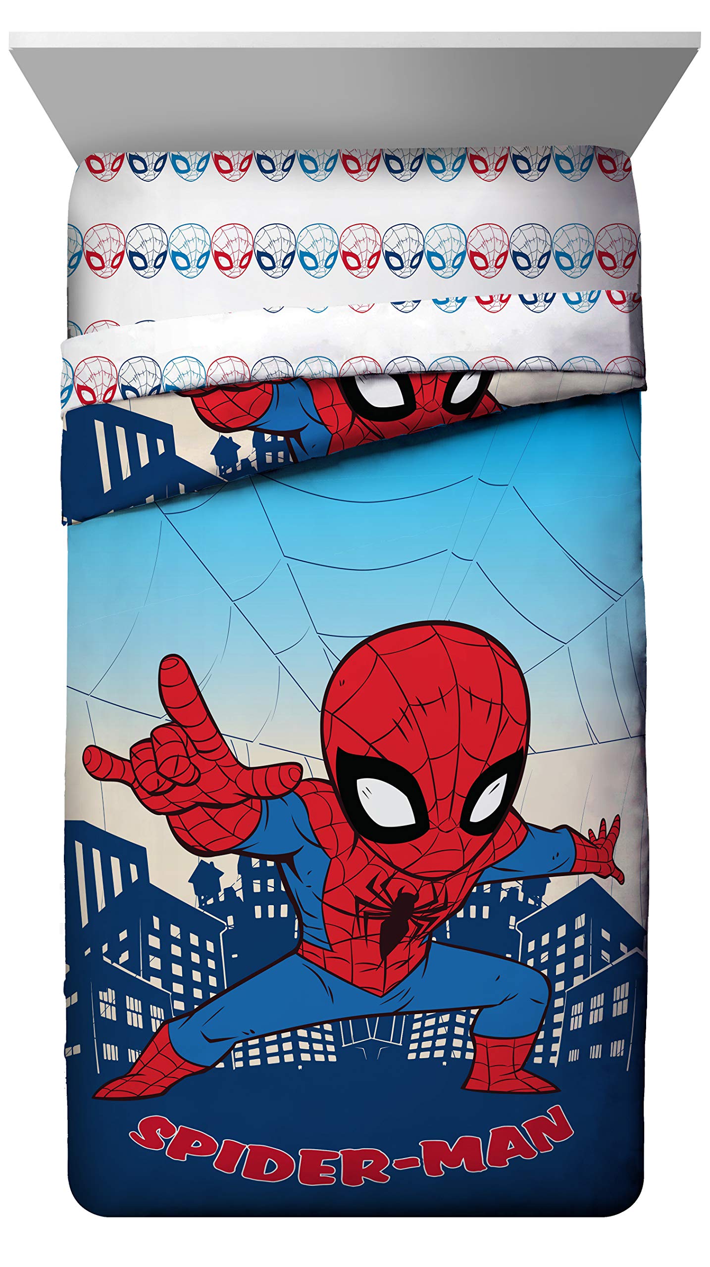 Foto 3 pulgar | Juego De Cama Infantil Jay Franco Marvel Super Hero Adventures - Venta Internacional.