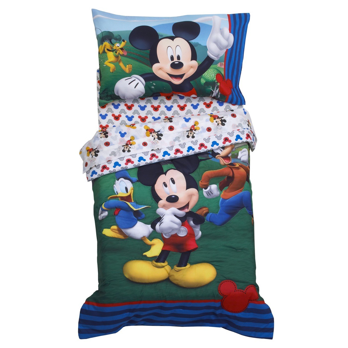 Juego de Edredón Disney Mickey's Big Adventure 4 Piezas-Venta Internacional