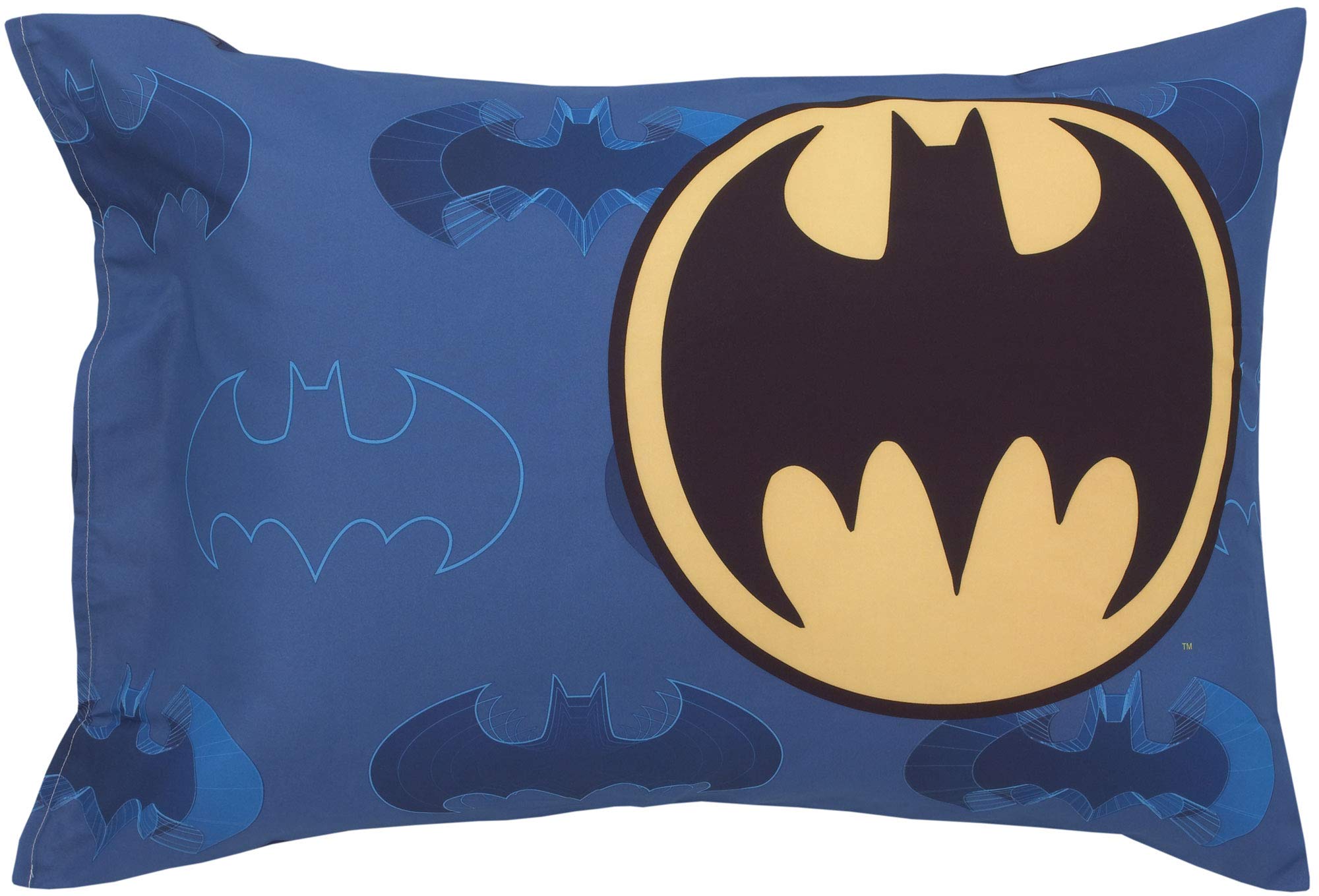 Foto 4 pulgar | Juego De Sábanas Warner Bros Batman De 2 Piezas Para Niños Pequeños - Venta Internacional.