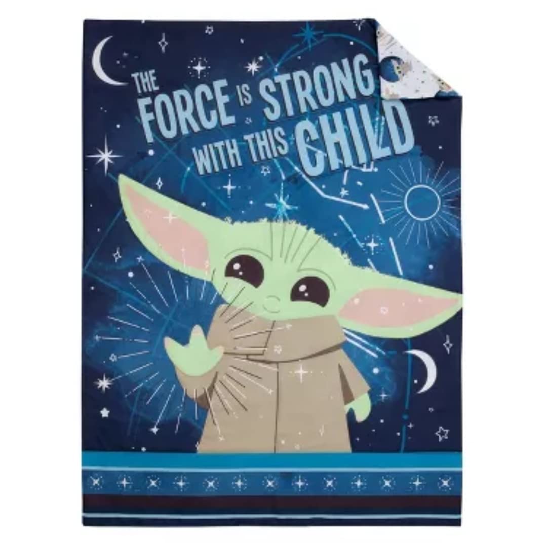 Foto 4 pulgar | Juego de Cama Infantil NoJo Star Wars The Child Grogu 4 Piezas - Venta Internacional