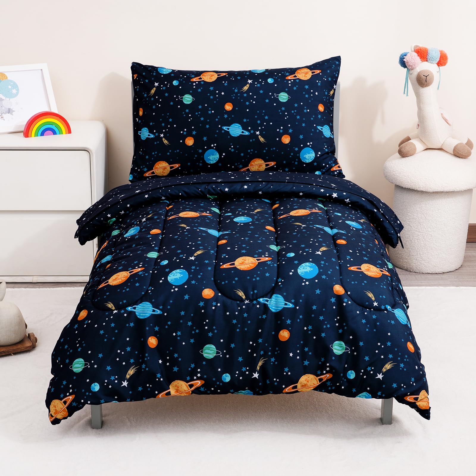 Foto 2 pulgar | Ropa De Cama Phf Ultra Soft Navy Space - Venta Internacional
