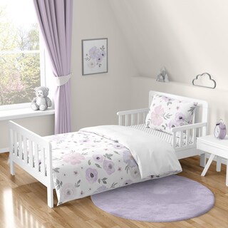 Foto 1 | Juego de Ropa de Cama Sweet Jojo Designs Estampado Floral para Niños 5 Piezas - Venta Internacional