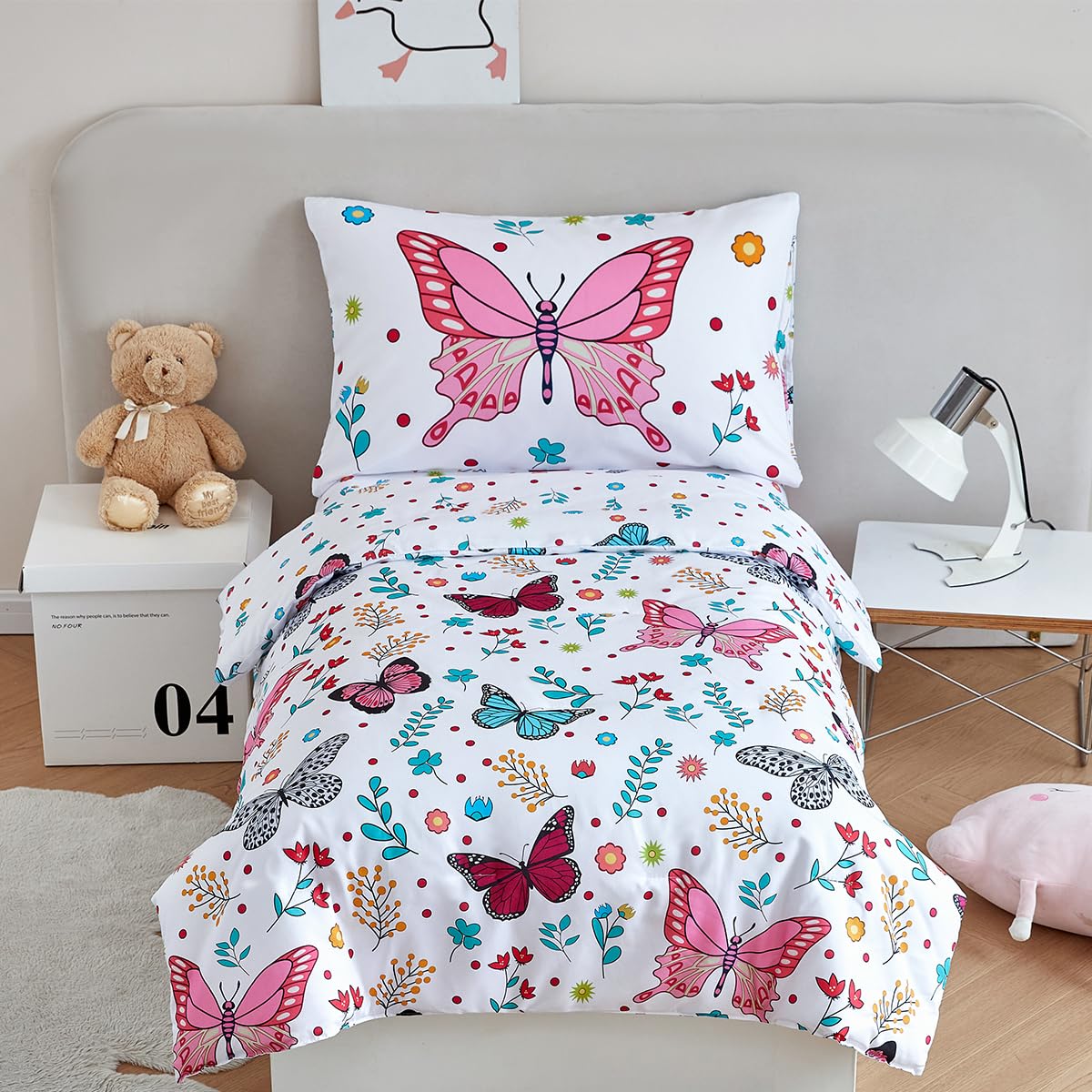 Foto 2 pulgar | Ropa De Cama Perfemet 4 Piezas Mariposas - Venta Internacional