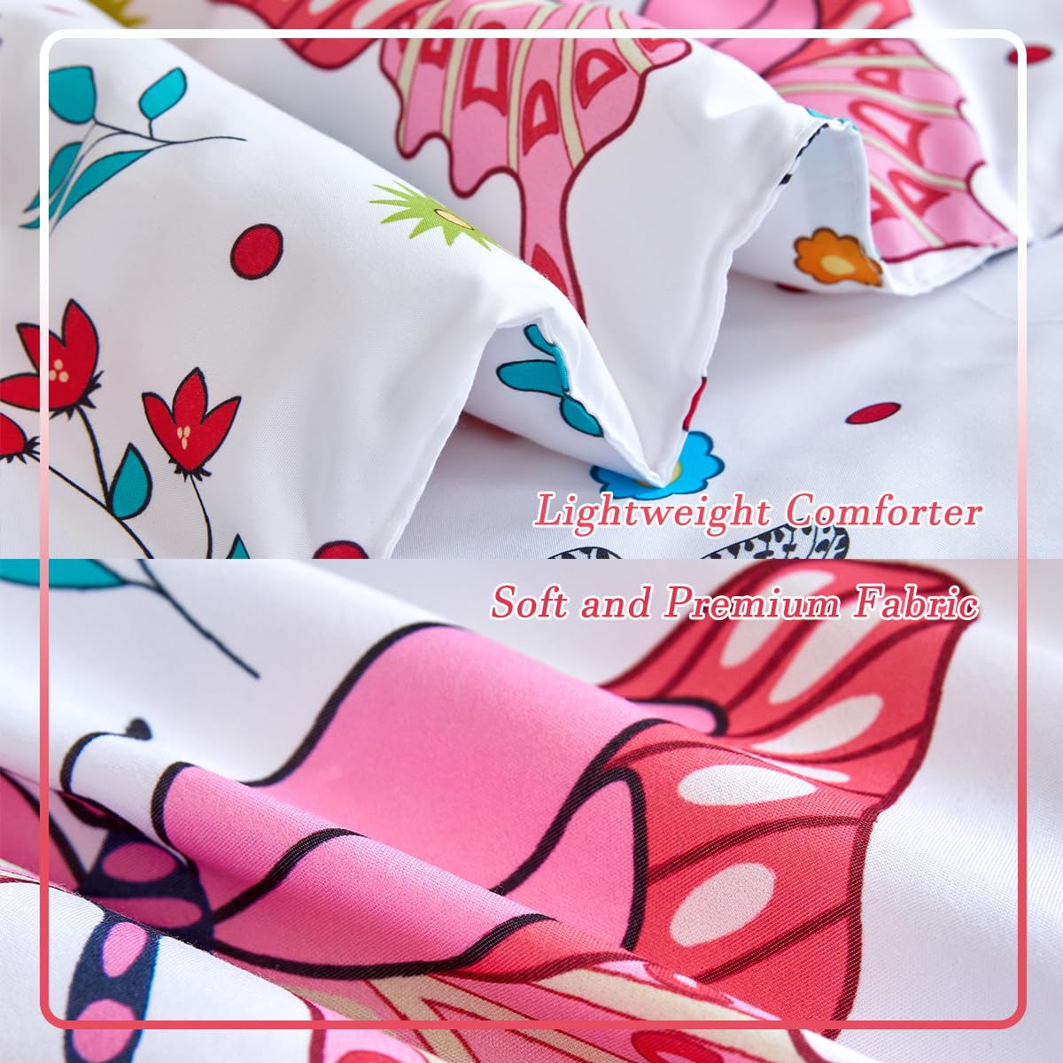 Foto 6 pulgar | Ropa De Cama Perfemet 4 Piezas Mariposas - Venta Internacional