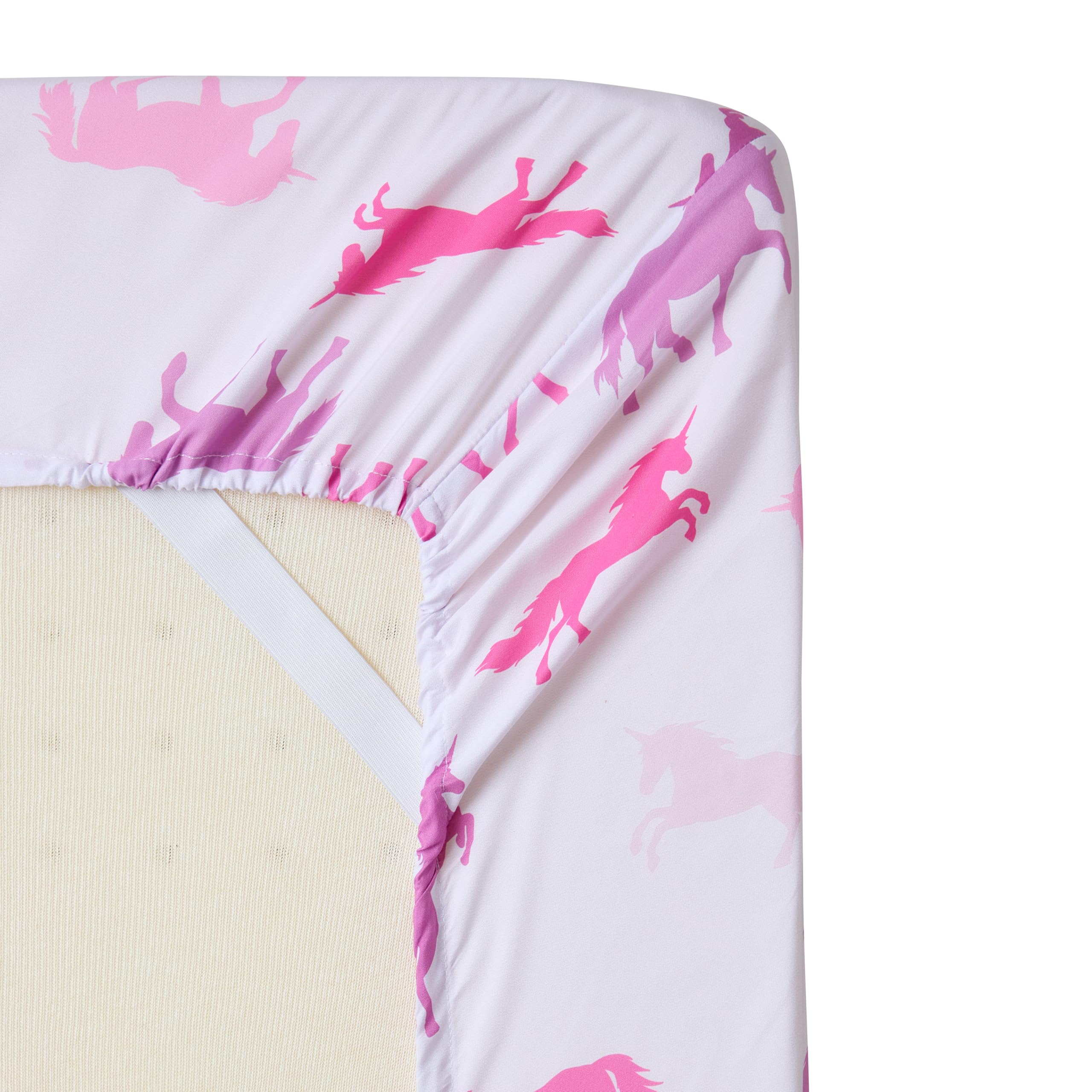 Foto 8 pulgar | Juego De Ropa De Cama Sweet Home Collection Unicorn Forever Twin - Venta Internacional.