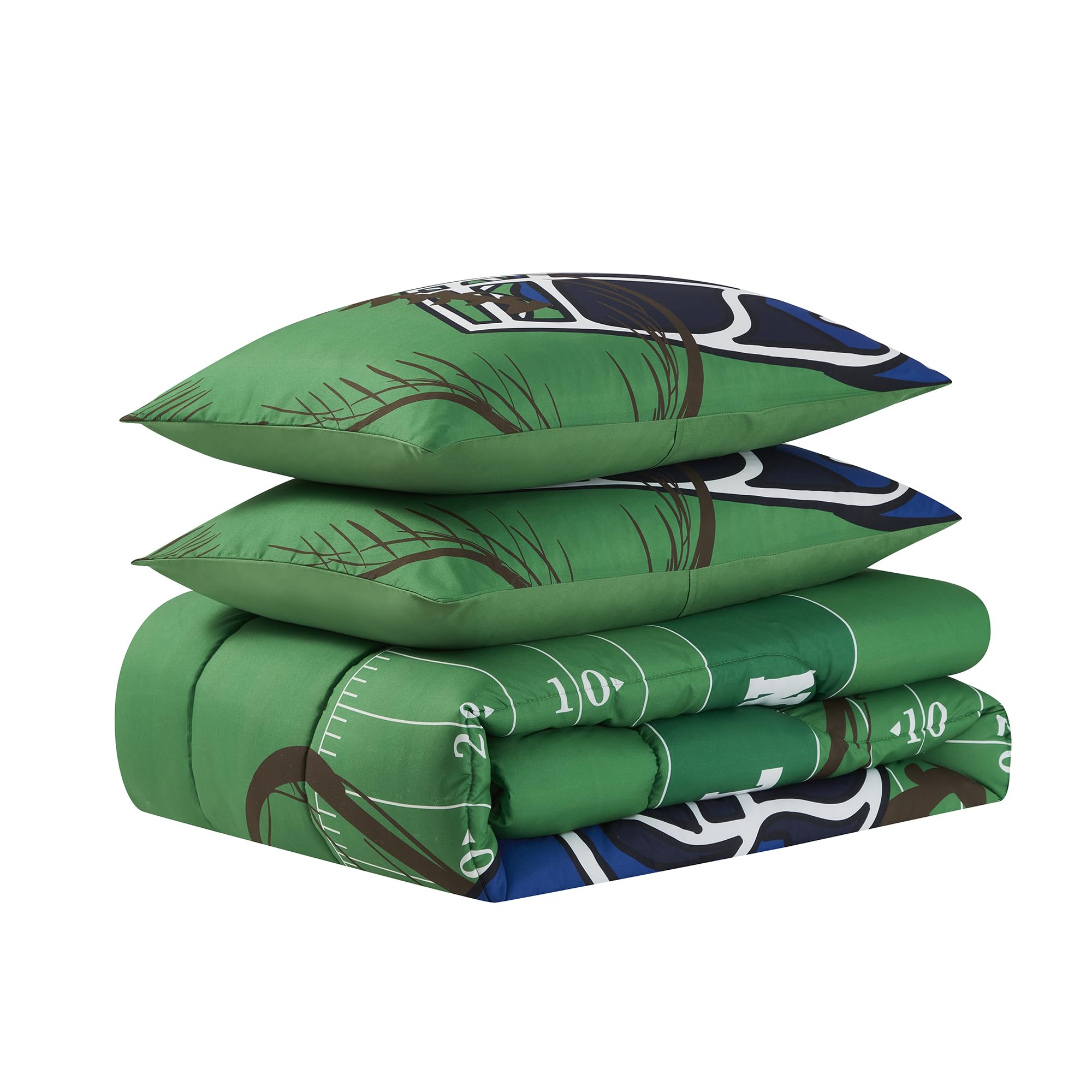 Foto 4 pulgar | Juego De Ropa De Cama Sweet Home Collection Football, Tamaño Completo - Venta Internacional.