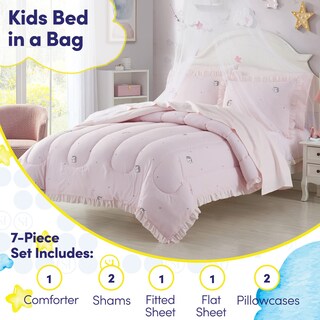 Foto 2 | Juego de Ropa para Cama Sweet Home Collection Rainbow Unicorn - Venta Internacional