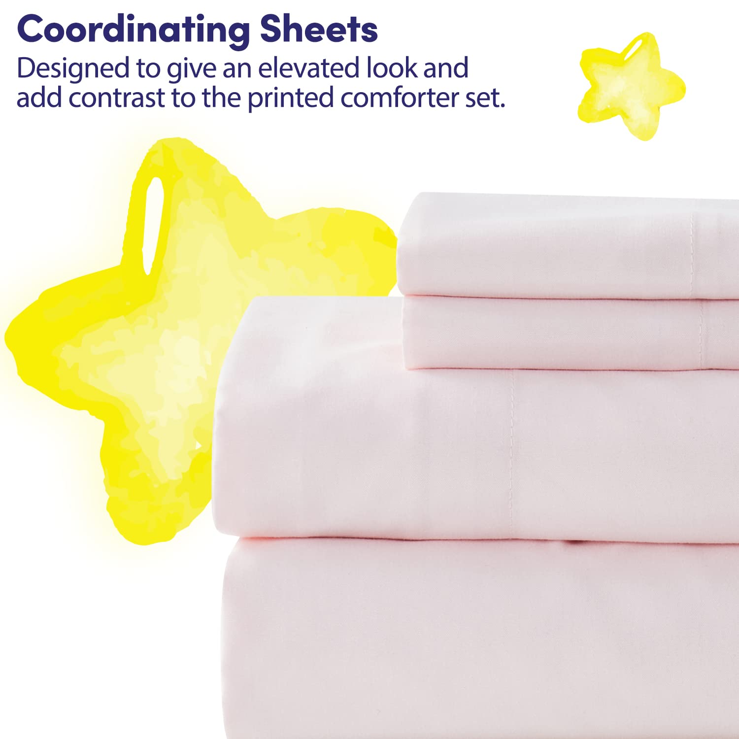 Foto 7 pulgar | Juego de Ropa para Cama Sweet Home Collection Rainbow Unicorn - Venta Internacional